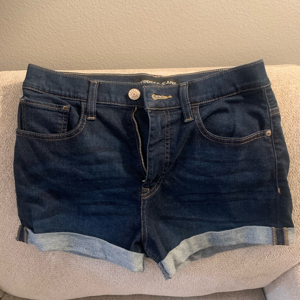 Express high rise jeans, size 8